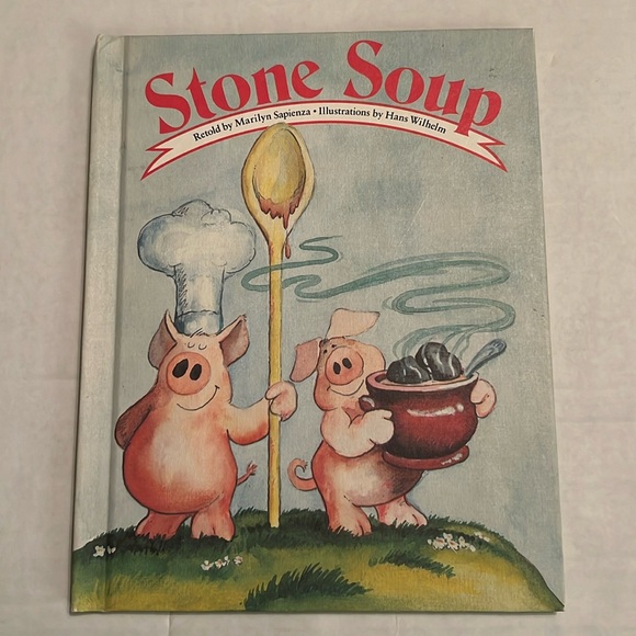 1986 Vintage Stone Soup Marilyn Sapienza Book club EUC - Picture 1 of 5